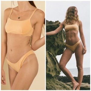 ZULU & ZEPHYR x Free People High Thigh “Banksia” Bikini Bottom